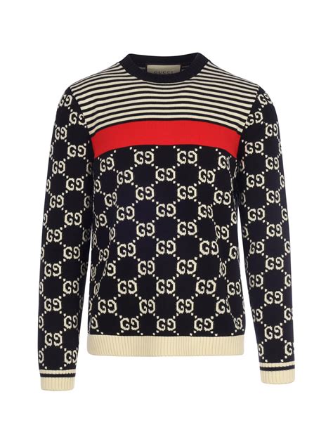 gucci stripe sweater|gucci jumper women.